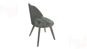 Стул Толедо тип 1 Графит /тк. №206/тк.222