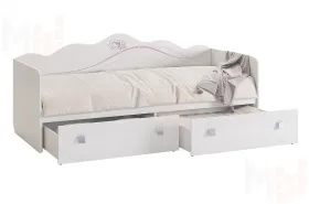 Кровать Фэнтези  белый рамух