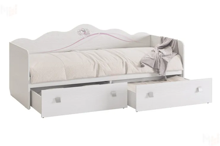 Кровать Фэнтези  белый рамух