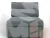 Кресло-кровать Лига-107 (80) ( Амур 07 серый )