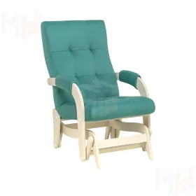 Кресло-маятник Leset Спринг (Слоновая кость/V43 зелёный)