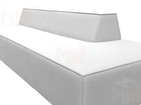Диван прямой модульный Монс Модерн правый ( GRIFON 01 белый )