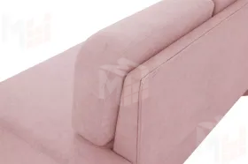Кушетка Хьюстон на пружинном блоке Розовый