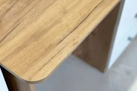 Стол Форсаж дуб крафт золотой/белый