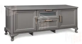 Тумба  ТВ Мокко серый камень
