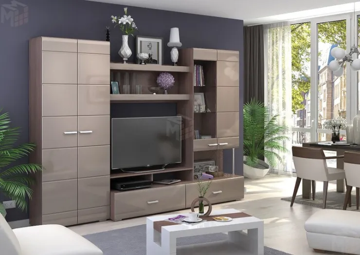 Гостиная Вегас 1 шимо темный