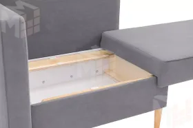 Кушетка Джойс Ultra Grey