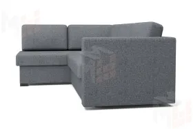 Угловой Диван Джессика 2 серый (левый)
