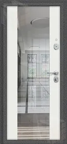 Входная металлическая дверь Тайга-7 Антик Серебряный 