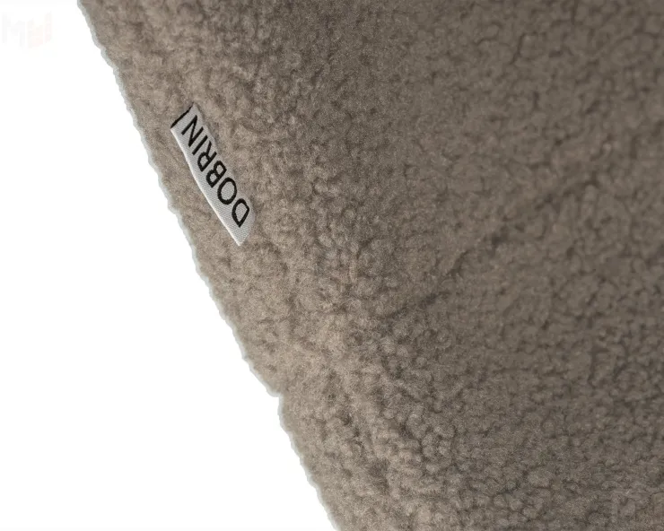 Стул обеденный DOBRIN MILO (черные ножки, бежевый букле (UF992-04))