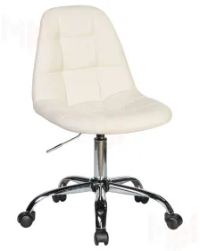 Офисное кресло для персонала DOBRIN MONTY (кремовый)