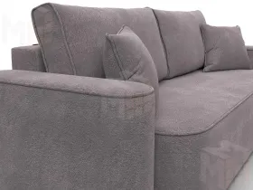 Диван прямой Лига-118 НПБ ( LAIM 04 бежевый )