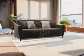 Диван-книжка Лига-095 НПБ ( SEVEN 727 коричневый )