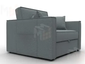 Кресло-кровать Лига-104 (80) ( Амур 07 серый )