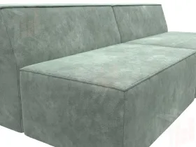 Диван прямой модульный Монс ( BRUT 08 зеленый )