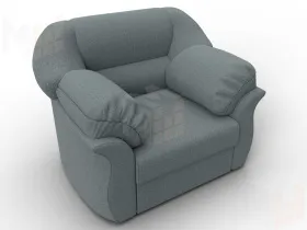 Кресло Карнелла ( Амур 07 серый )