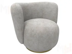 Кресло Лига-072 ( шеннил CRUZ 14 бежевый )