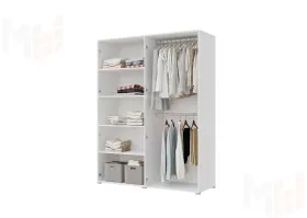 Шкаф Бостон 4-х створчатый 1800 (белый)