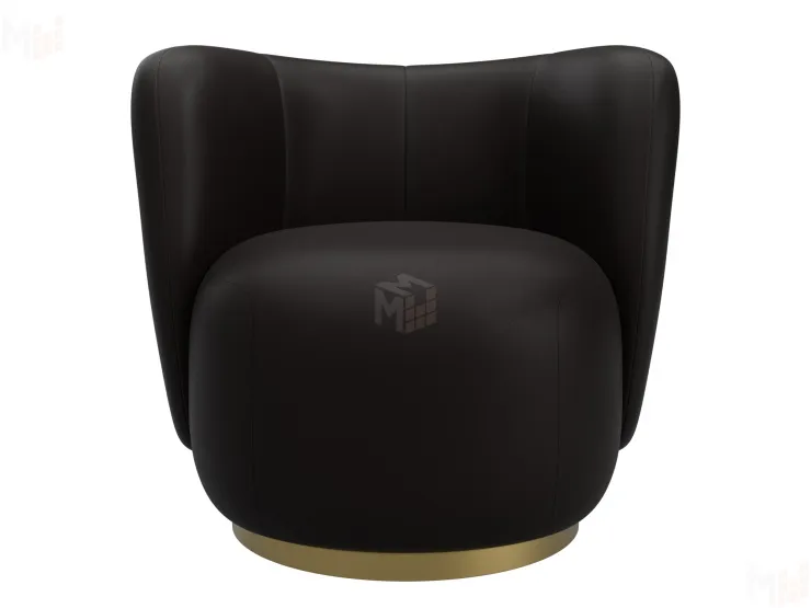 Кресло Лига-072 ( экокожа GRIFON 12 коричневый )