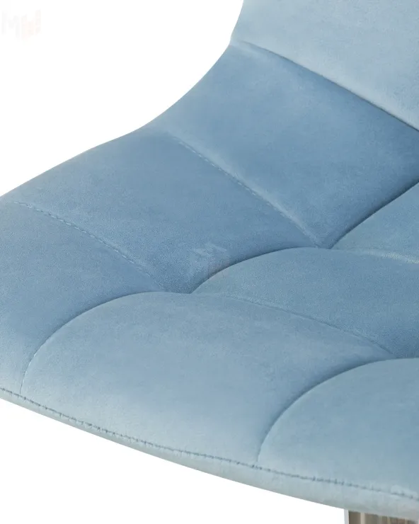 Стул барный DOBRIN TAILOR (пудрово-голубой велюр (MJ9-74))