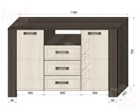 Детская мебель Фанки Тайм, композиция №4