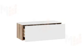 Тумба ТВ Порто ТД-393.03.12 Яблоня Беллуно, Белый софт