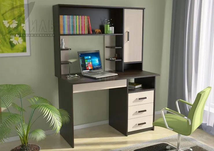 Стол компьютерный СП-3 + надстройка ПСК 3/6