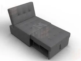 Кресло-кровать Лига-107 (80) ( JOLY 13 серый )