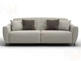 Диван-книжка Лига-095 НПБ ( Амур 02 бежевый )