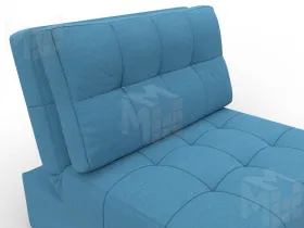 Кресло-кровать Лига-107 (80) ( Амур 10 голубой )