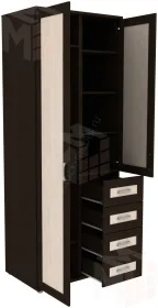 Шкаф для одежды ГАРУН-К 512.12