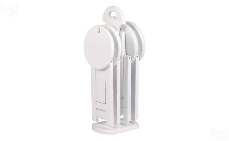 Табурет складной деревянный Оливия Белая эмаль