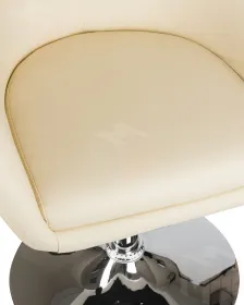 Кресло дизайнерское DOBRIN EDISON (кремовый)