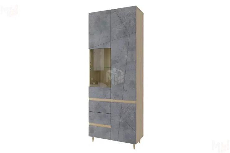 Шкаф  со стеклом Киото 339.02