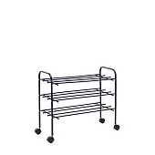 Обувница Leset Комо 3 с колесами (Чёрный)