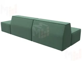 Диван прямой модульный Монс Модерн правый ( Амур зеленый )