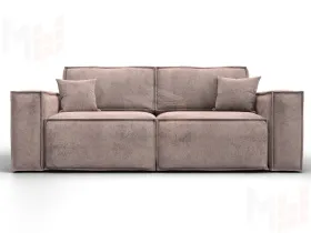 Диван прямой Лига-081 НПБ ( TOWER 05 бежевый )