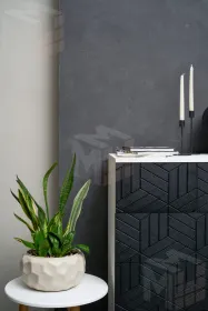 Комод Амстердам (белый/серый графит)