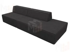 Диван прямой модульный Монс Модерн правый ( JOLY 08 коричневый )