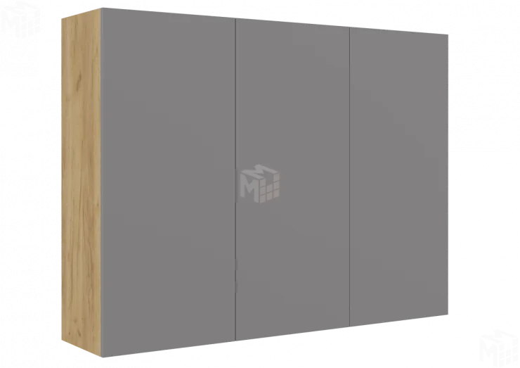 Уголок школьника Бостон (крафт золотой/серый шифер)