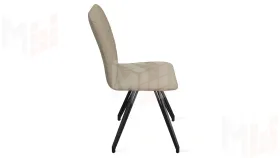 Стул Стенли К4 Черный муар, Велюр Confetti Smoke