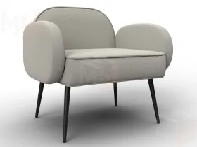 Кресло Лига-086 ( рогожка Амур 02 бежевый )