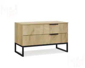 Тумба Бруклин 8 (Дуб Крафт Золотой)