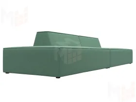 Диван прямой модульный Монс лофт ( Амур зеленый )