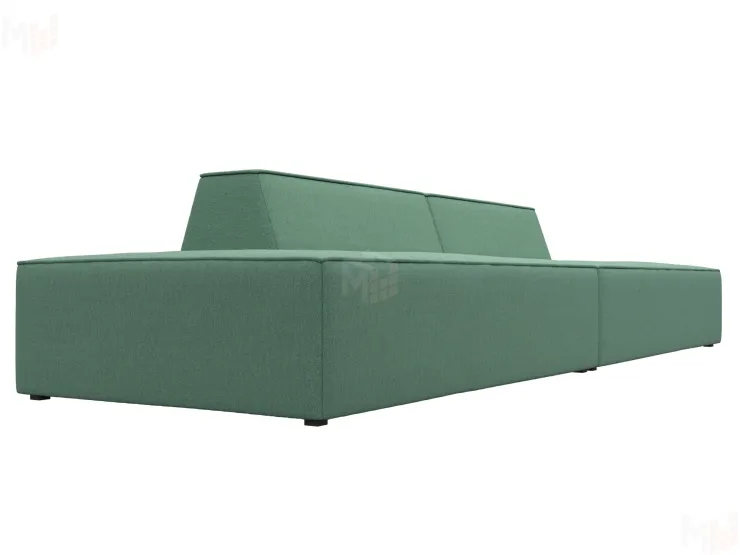 Диван прямой модульный Монс лофт ( Амур зеленый )