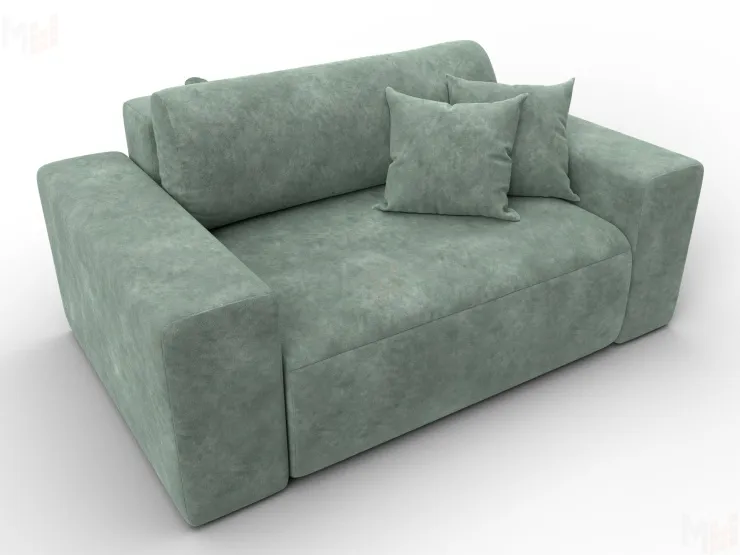 Кресло Лига-036 НПБ ( BRUT 08 зеленый )