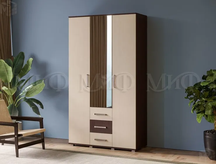 Шкаф Белла 3-х створчатый