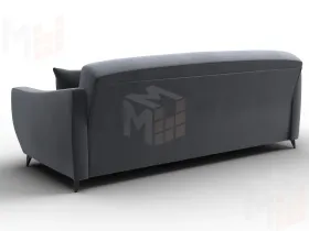 Диван-книжка Лига-095 НПБ ( SEVEN 17 серый )