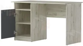 Компьютерный стол ПКС-12  Крафт белый-Антрацит