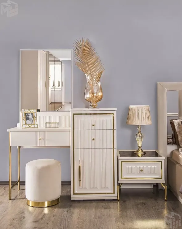 Пуфик Замира бежевый